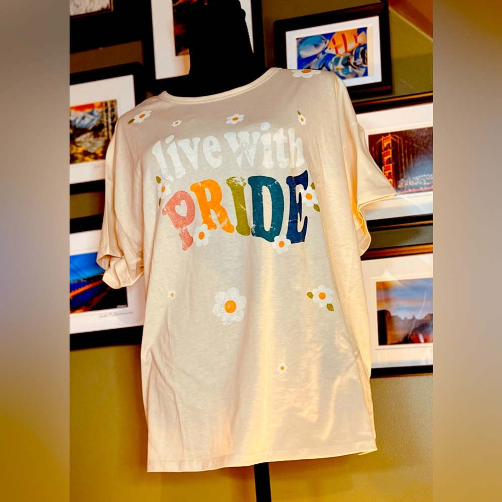 🍉Live with Pride Graphic T-Shirt